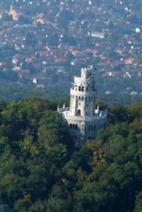 Elisabeth Aussichtsturm auf dem Johannesberg in Budapest
