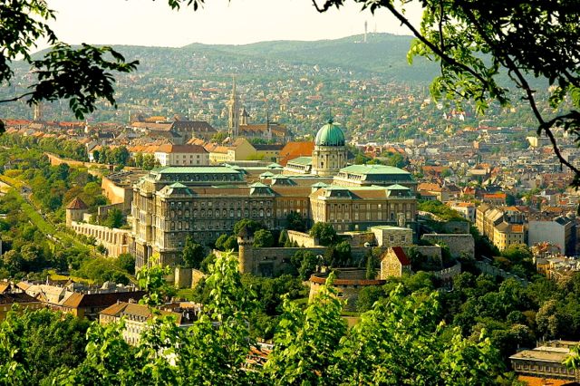 Koeniglicher Palast in Budapest